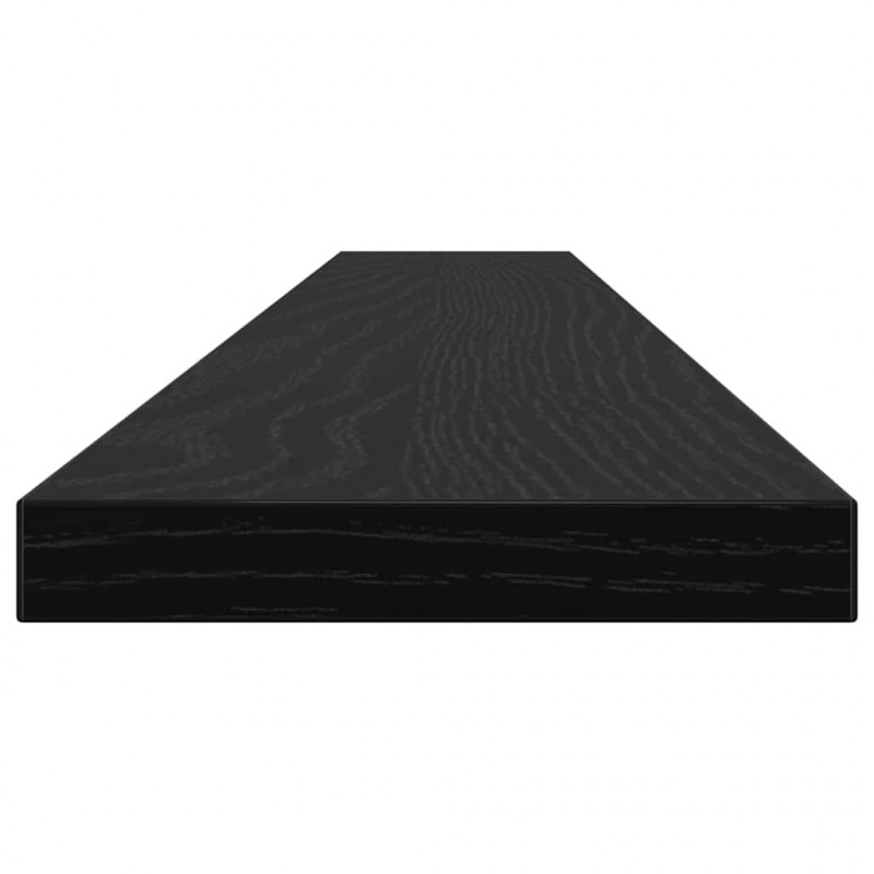 Półka na książki 4 pcs Czarny 100 x 10 x 1,5 cm