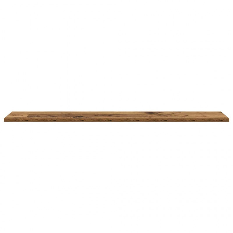 Półka na książki 4 pcs Brązowy 100 x 20 x 1,5 cm