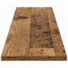 Półka na książki 4 pcs Brązowy 100 x 20 x 1,5 cm