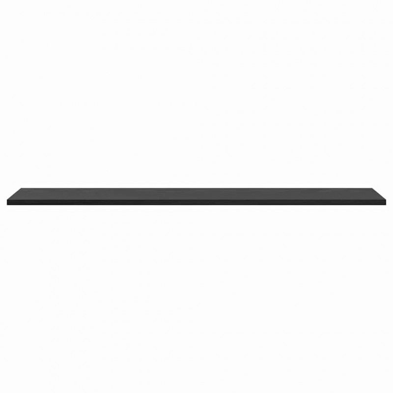 Półka na książki 4 pcs Czarny 100 x 20 x 1,5 cm