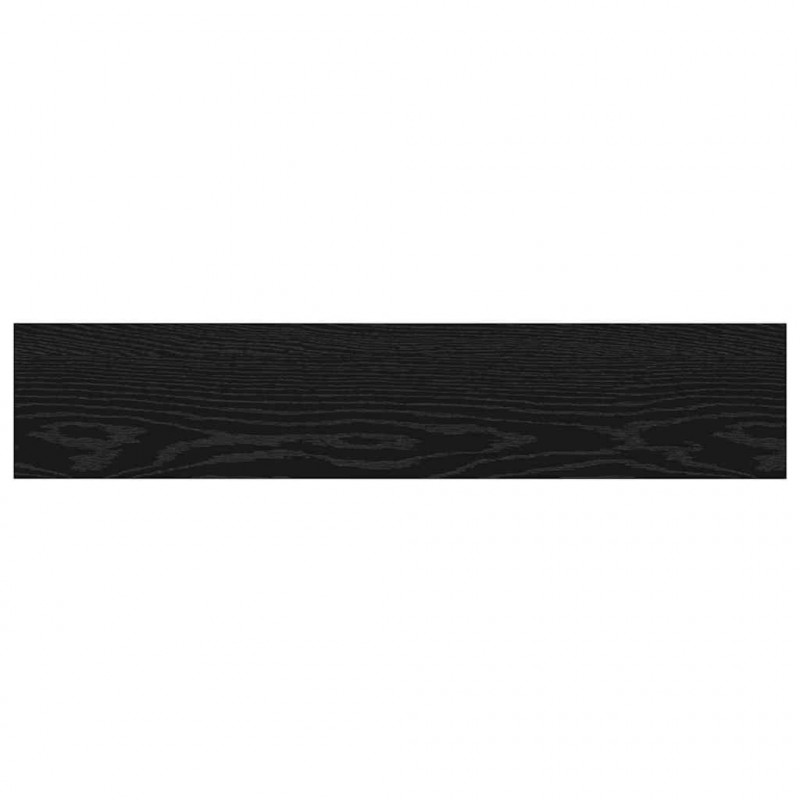 Półka na książki 4 pcs Czarny 100 x 20 x 1,5 cm