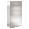 Skrzynka na przesyłki Srebrny 44 x 22 x 82 cm Stal nierdzewna