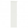 Skrzynka na przesyłki Z blokadą Biały 44,5 x 29 x 110,5 cm Stal