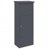 Skrzynka na przesyłki Antracyt 44,5 x 29 x 110,5 cm Stal