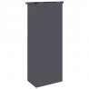 Skrzynka na przesyłki Antracyt 44,5 x 29 x 110,5 cm Stal