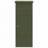 Skrzynka na przesyłki oliwkowy 44,5 x 29 x 110,5 cm Stal
