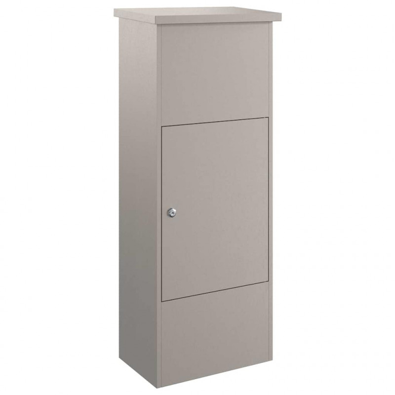 Skrzynka na przesyłki z drzwiami Rdzawy 44,5 x 29 x 110,5 cm