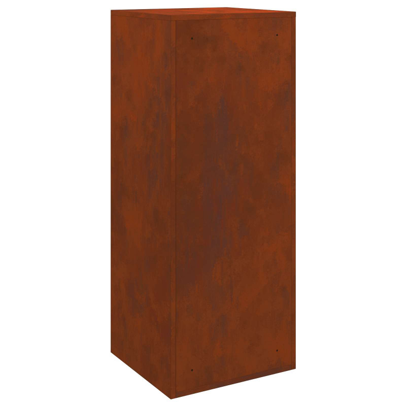 Skrzynka na przesyłki z przechowywaniem Rdzawy 41 x 38 x 103 cm