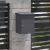 Skrzynka na przesyłki Z blokadą Antracyt 47.5 x 38 x 59 cm Stal