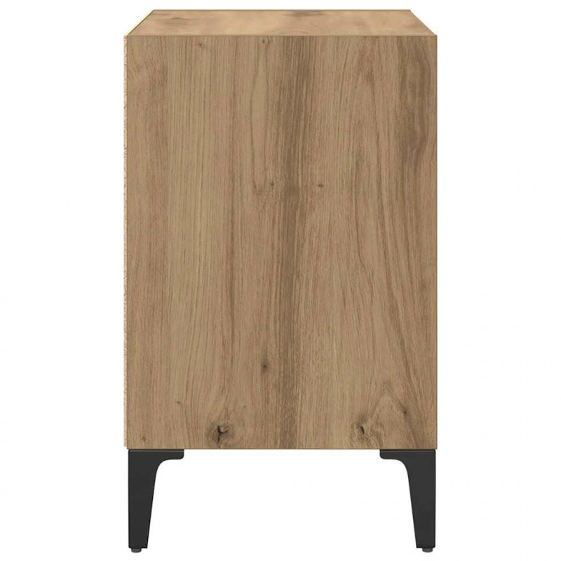 Szafka Nocna 2 pcs Dąb rzemieślniczy 40 x 30 x 50 cm