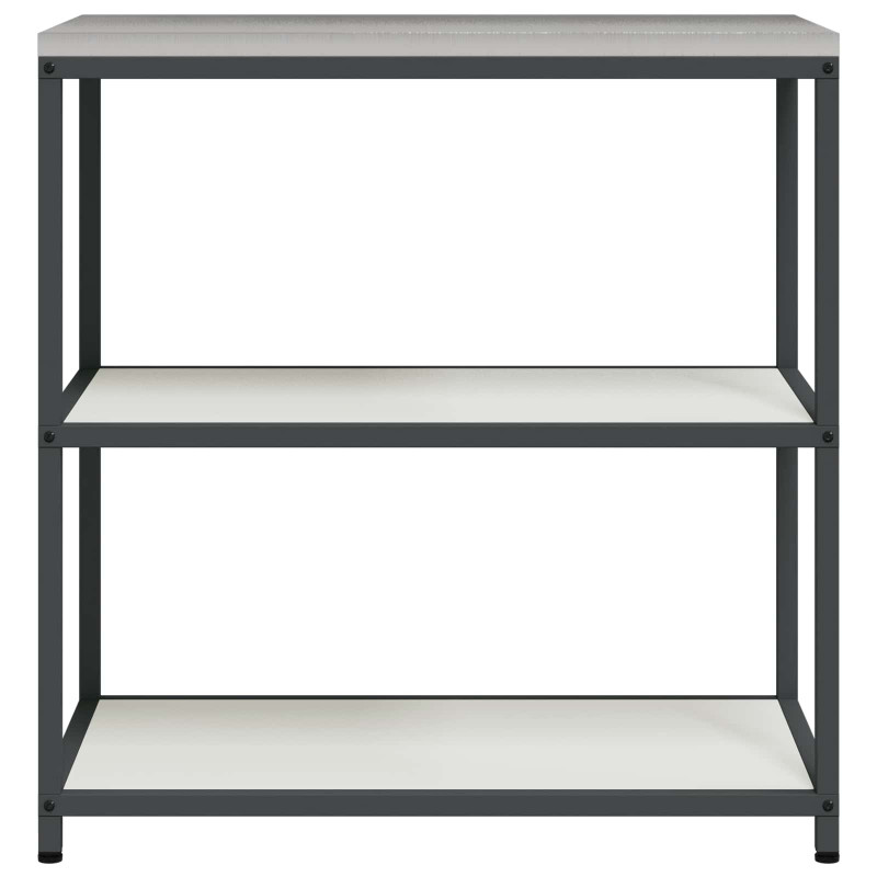Przechowywanie w kuchni z półką Biały 60 x 50 x 92 cm Stal