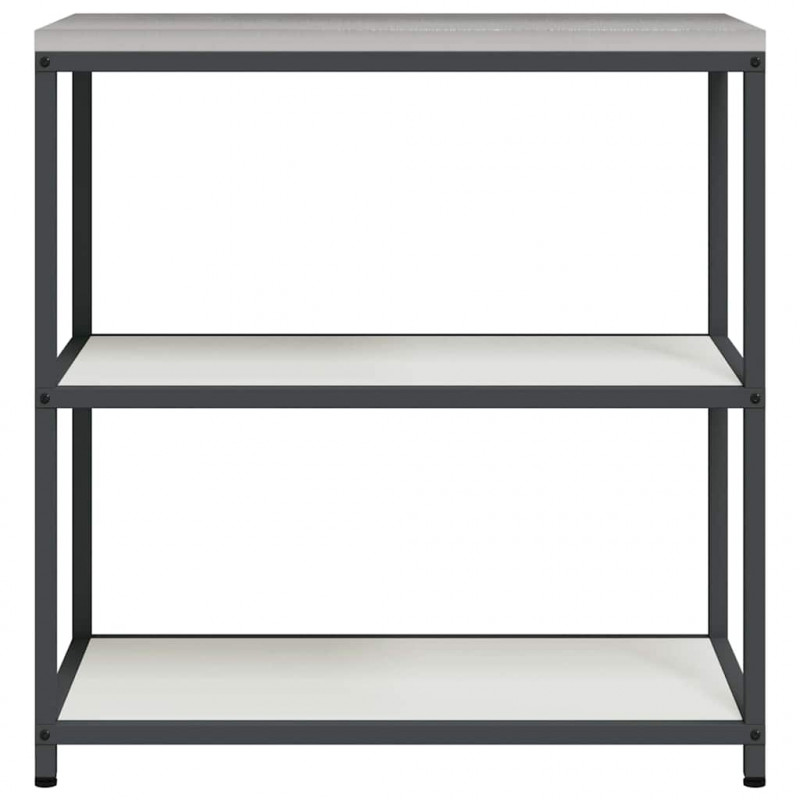 Przechowywanie w kuchni z półką Biały 60 x 50 x 92 cm Stal