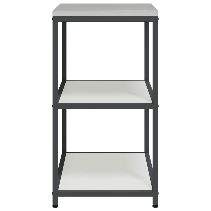 Przechowywanie w kuchni z półką Biały 60 x 50 x 92 cm Stal