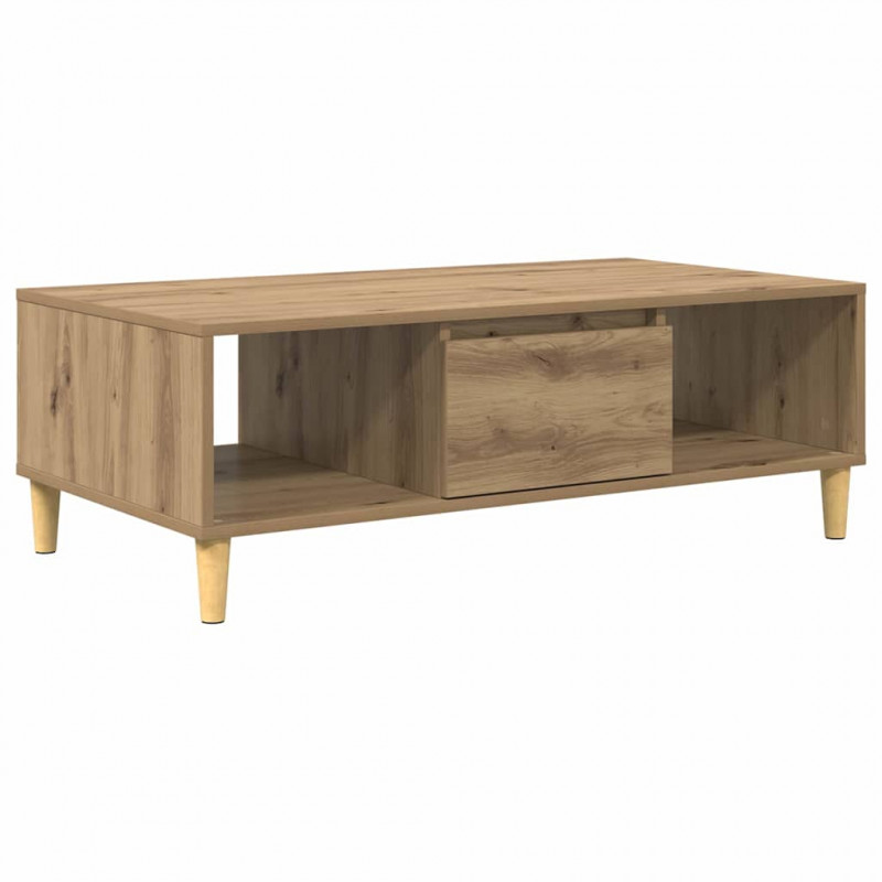 Stolik kawowy Dąb rzemieślniczy 102 x 55 x 35 cm