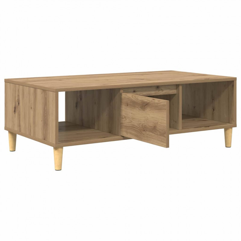 Stolik kawowy Dąb rzemieślniczy 102 x 55 x 35 cm