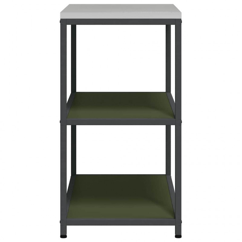 Przechowywanie w kuchni Zielony oliwkowy 60 x 50 x 92 cm Stal