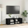 Zestaw szafek RTV Czarny Dąb 102 x 35 x 35 cm