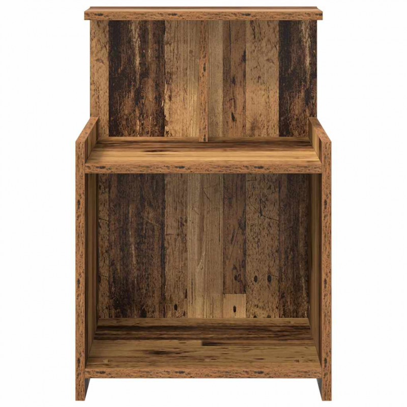 Szafka Nocna 2 pcs Stare drewno 40 x 35 x 60 cm