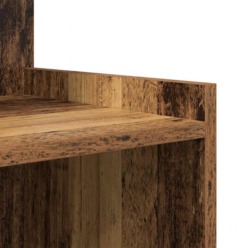 Szafka Nocna 2 pcs Stare drewno 40 x 35 x 60 cm