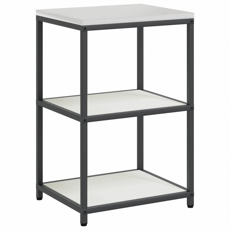 Przechowywanie w kuchni z półką Biały 60 x 50 x 92 cm Stal