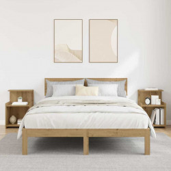 Szafka Nocna 2 pcs Dąb rzemieślniczy 40 x 35 x 60 cm
