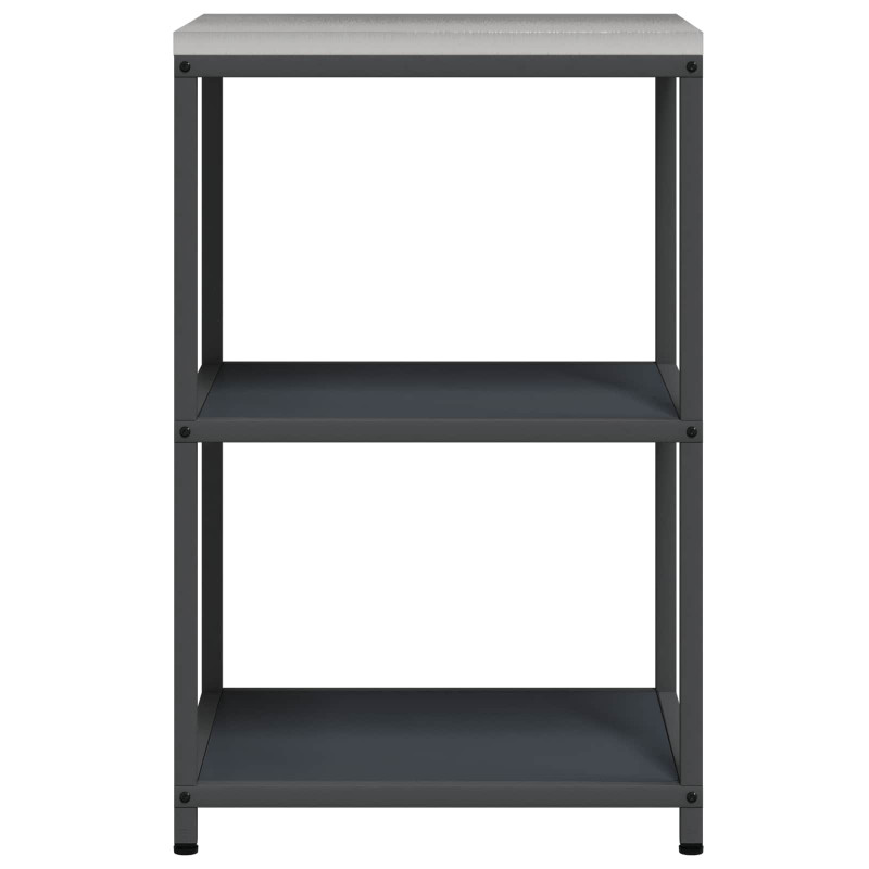 Przechowywanie w kuchni z półką Antracyt 60 x 50 x 92 cm Stal