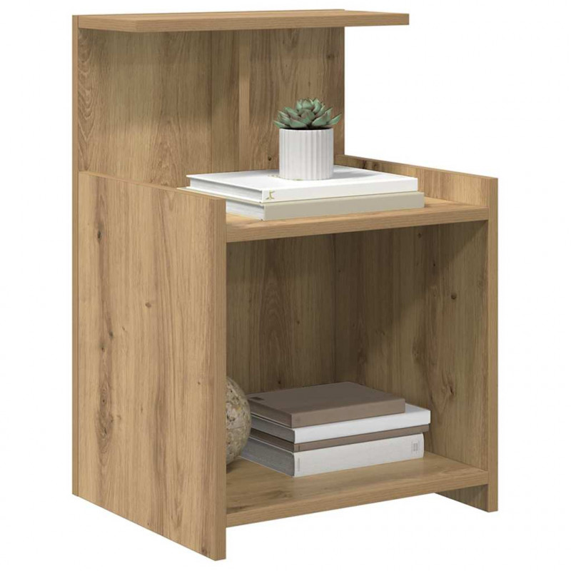Szafka Nocna 2 pcs Dąb rzemieślniczy 40 x 35 x 60 cm