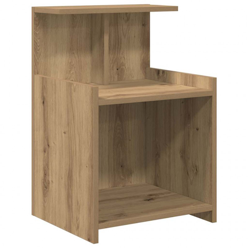 Szafka Nocna 2 pcs Dąb rzemieślniczy 40 x 35 x 60 cm
