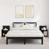 Szafka Nocna 2 pcs Czarny Dąb 40 x 35 x 60 cm