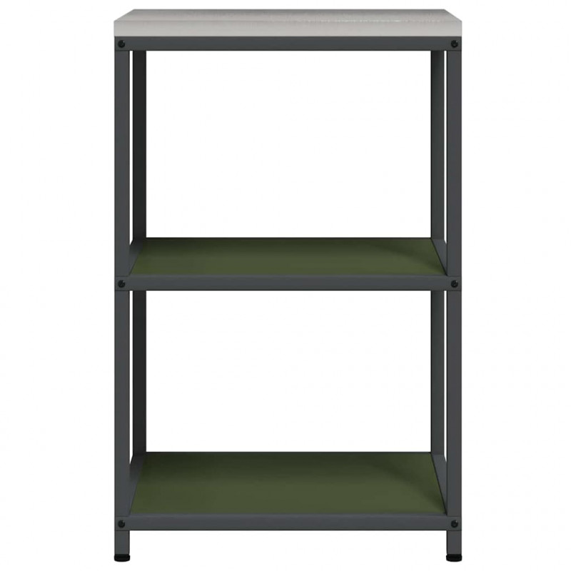 Przechowywanie w kuchni Zielony oliwkowy 60 x 50 x 92 cm Stal