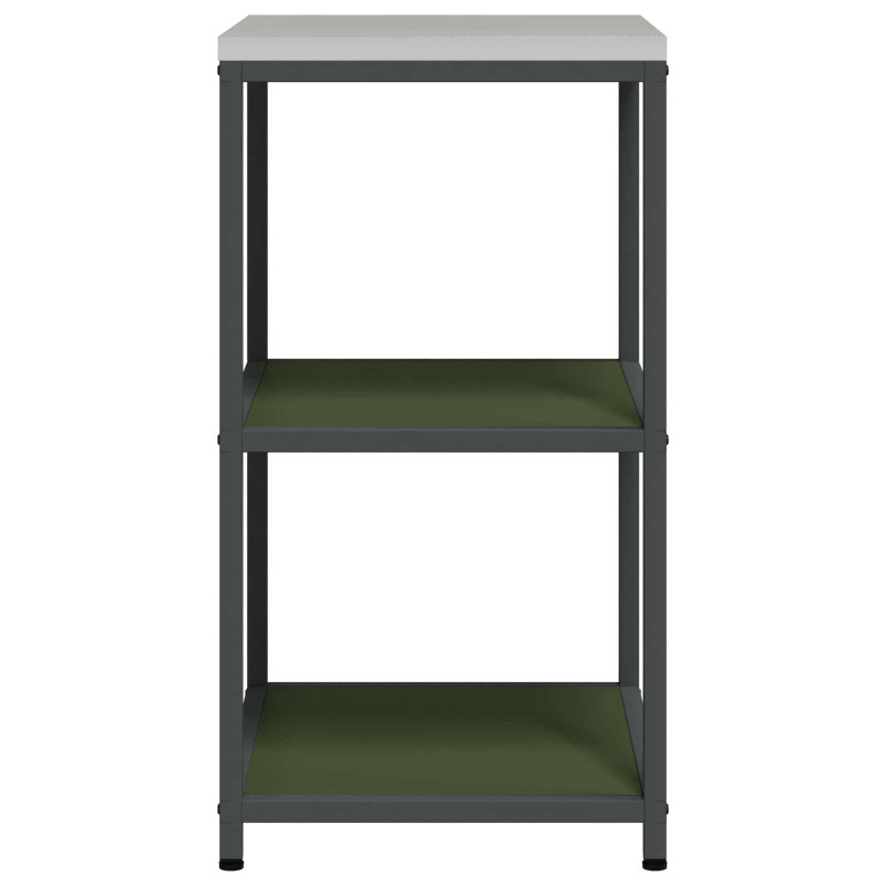 Przechowywanie w kuchni Zielony oliwkowy 60 x 50 x 92 cm Stal