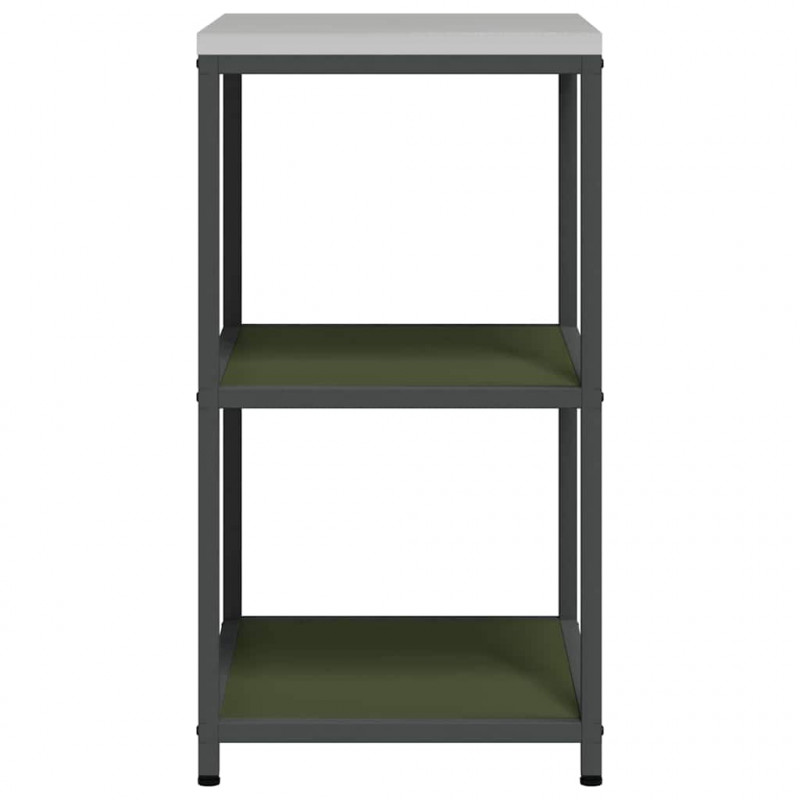 Przechowywanie w kuchni Zielony oliwkowy 60 x 50 x 92 cm Stal