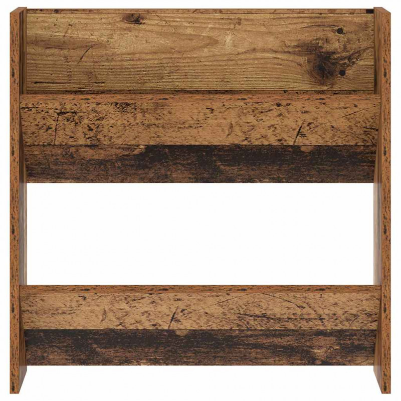Szafka na buty z półką 2 pcs Stare drewno 60 x 18 x 60 cm