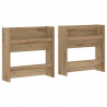 Szafka na buty z półką 2 pcs Dąb rzemieślniczy 60 x 18 x 60 cm