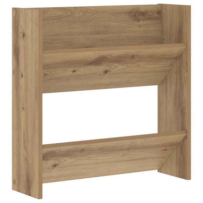 Szafka na buty z półką 2 pcs Dąb rzemieślniczy 60 x 18 x 60 cm