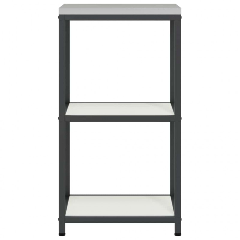 Przechowywanie w kuchni z półką Biały 60 x 50 x 92 cm Stal