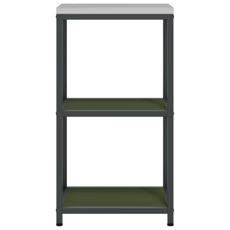 Przechowywanie w kuchni Zielony oliwkowy 60 x 50 x 92 cm Stal