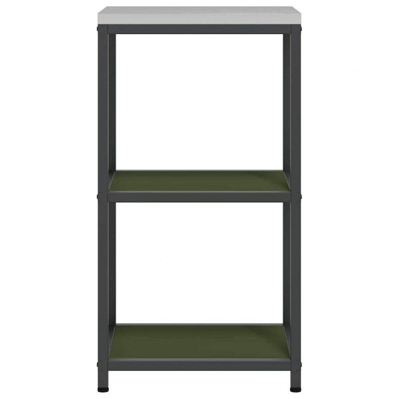 Przechowywanie w kuchni Zielony oliwkowy 60 x 50 x 92 cm Stal