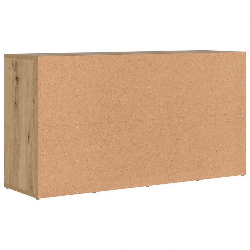 Ławka na buty z półką Dąb rzemieślniczy 103 x 30 x 54,5 cm