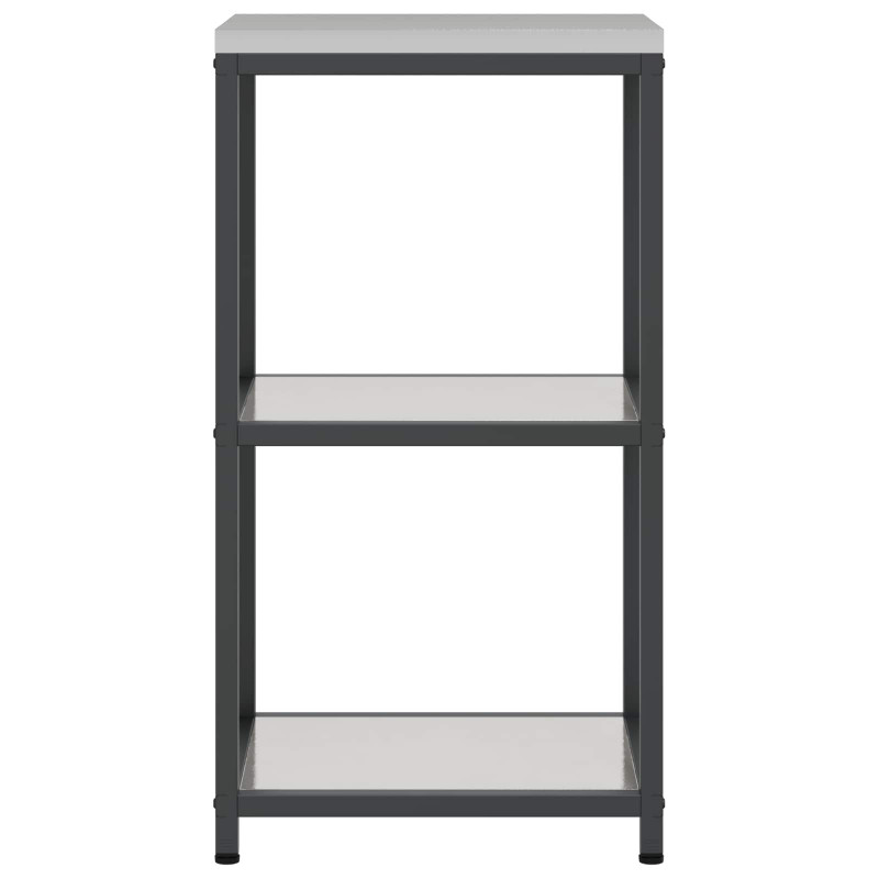 Przechowywanie w kuchni z półką Srebrny 60 x 50 x 92 cm Stal