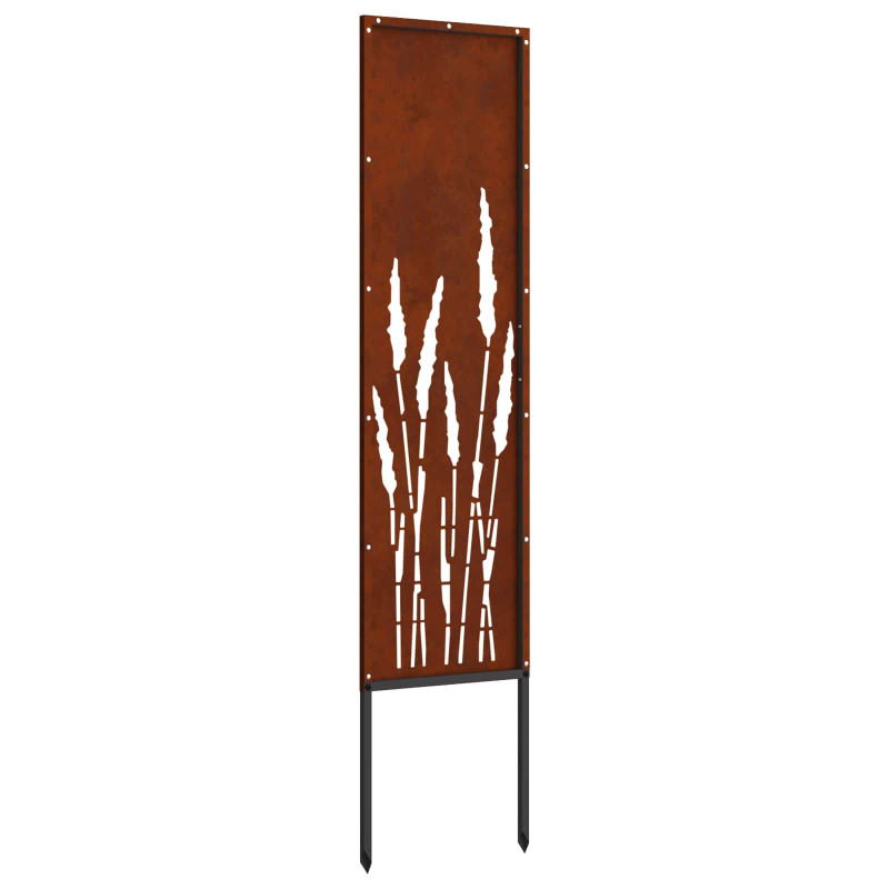 Ekran zapewniający prywatność w ogrodzie Rdzawy 32 x 140 cm