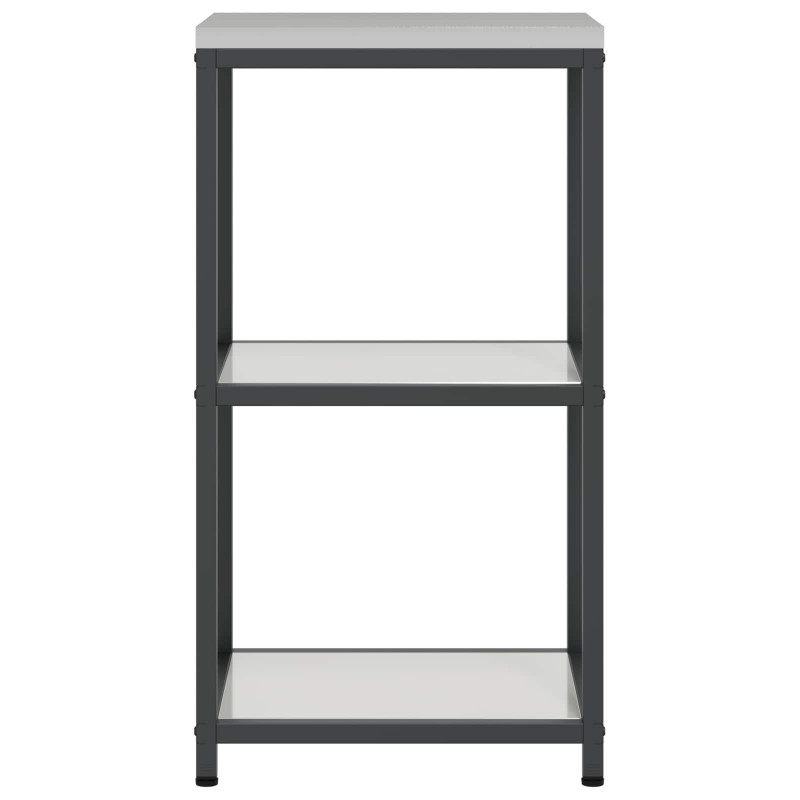 Przechowywanie w kuchni z półką Srebrny 60 x 50 x 92 cm Stal