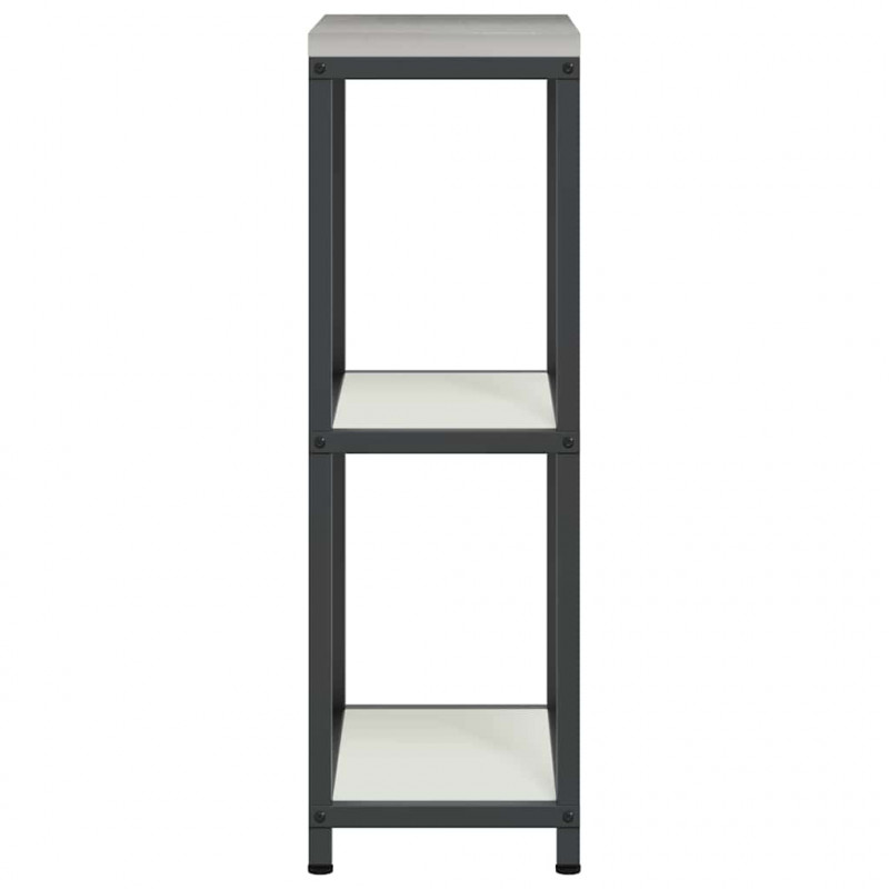 Przechowywanie w kuchni z półką Biały 60 x 50 x 92 cm Stal