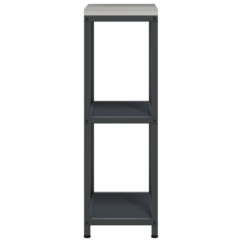 Przechowywanie w kuchni z półką Antracyt 60 x 50 x 92 cm Stal