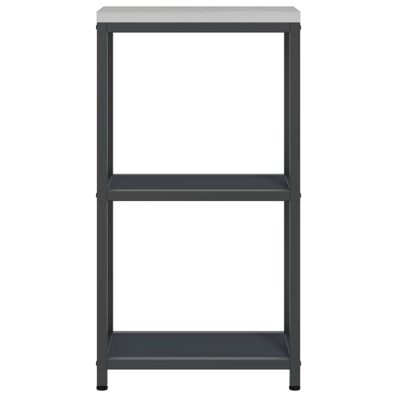 Przechowywanie w kuchni z półką Antracyt 60 x 50 x 92 cm Stal