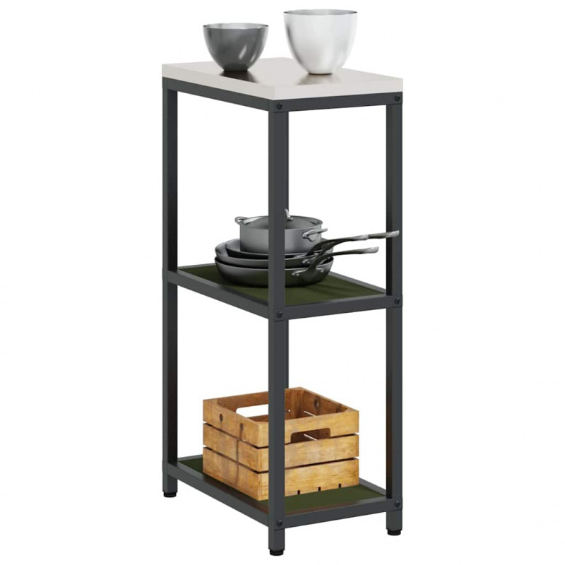 Przechowywanie w kuchni Zielony oliwkowy 60 x 50 x 92 cm Stal