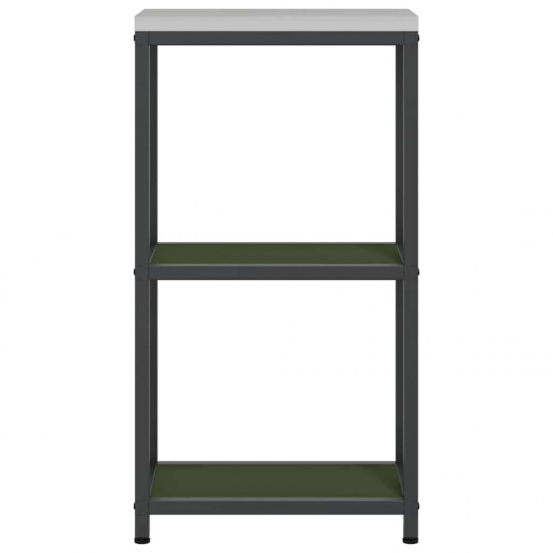 Przechowywanie w kuchni Zielony oliwkowy 60 x 50 x 92 cm Stal