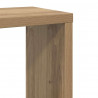 Półki ścienne z półką Dąb rzemieślniczy Materiał drewnopochodny