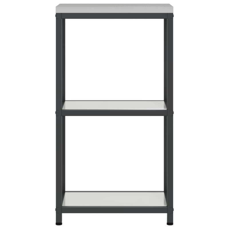Przechowywanie w kuchni z półką Srebrny 60 x 50 x 92 cm Stal