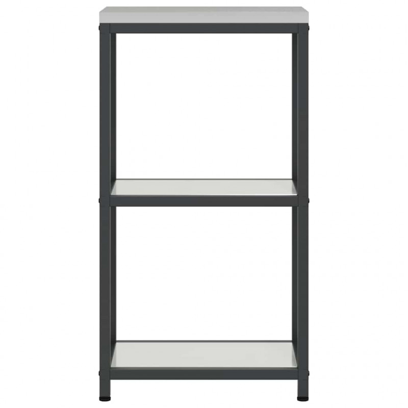 Przechowywanie w kuchni z półką Srebrny 60 x 50 x 92 cm Stal